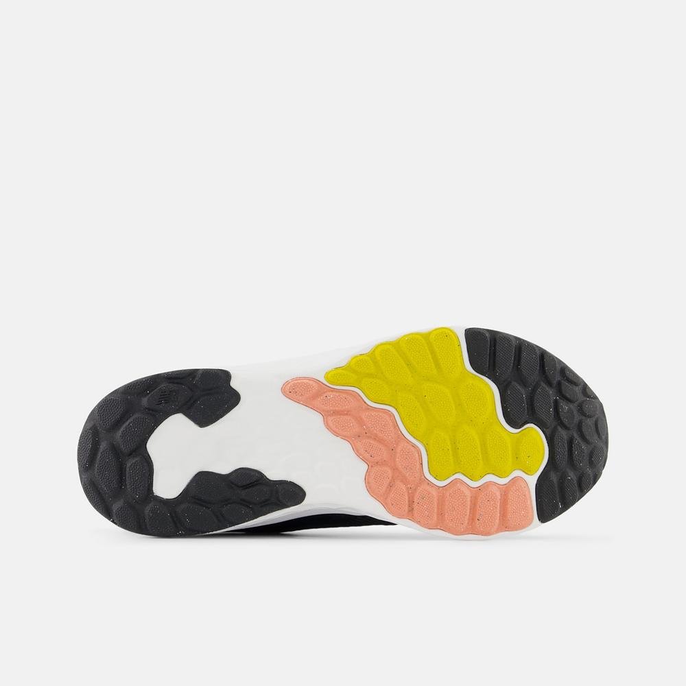 Tênis New Balance Fresh Foam Arishi V4 Juvenil Preto/Laranja 5