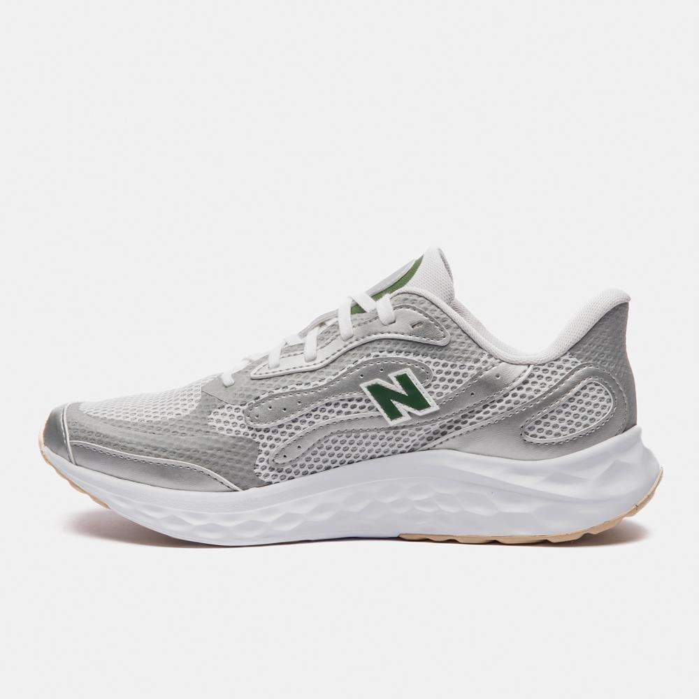 Tênis New Balance Fresh Foam Arishiv4 Masculino Branco/Cinza 2