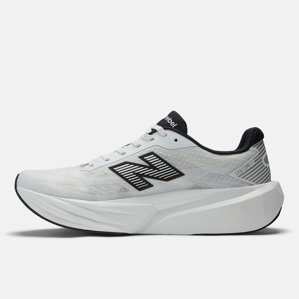 Tênis New Balance Fuelcell Rebel V5 Masculino Branco/Cinza 2