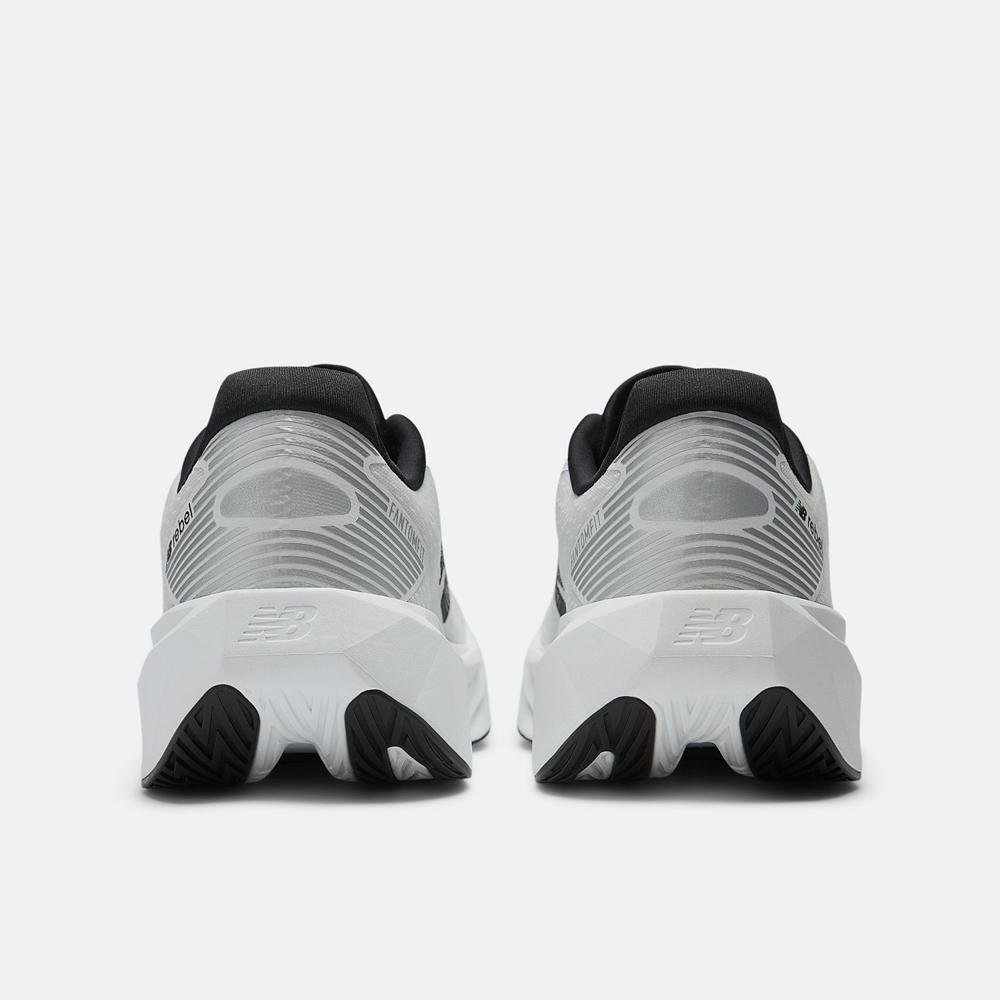 Tênis New Balance Fuelcell Rebel V5 Masculino Branco/Cinza 6