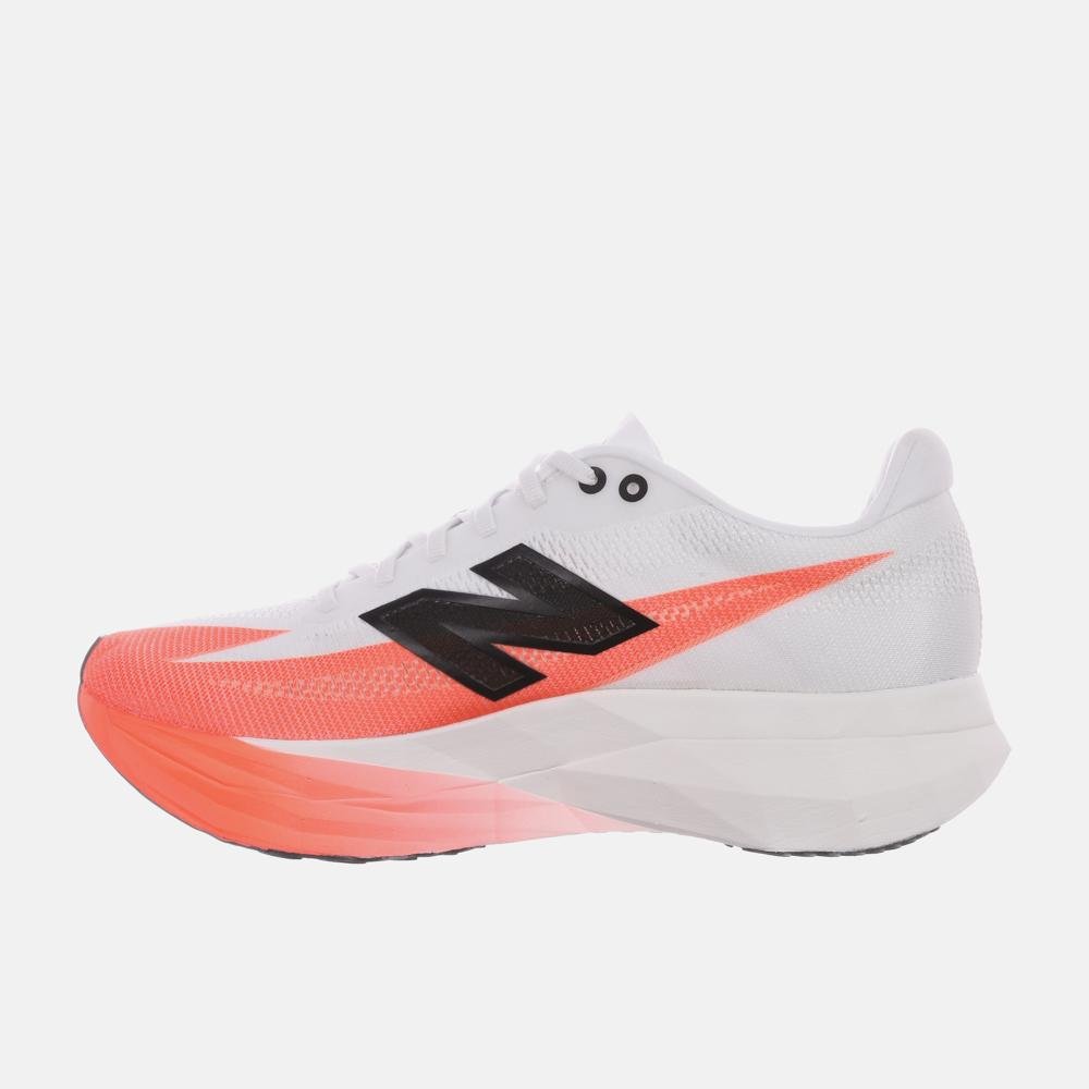 Tênis New Balance Fuelcell Supercomp Elite V5 Feminino Branco/Laranja 2
