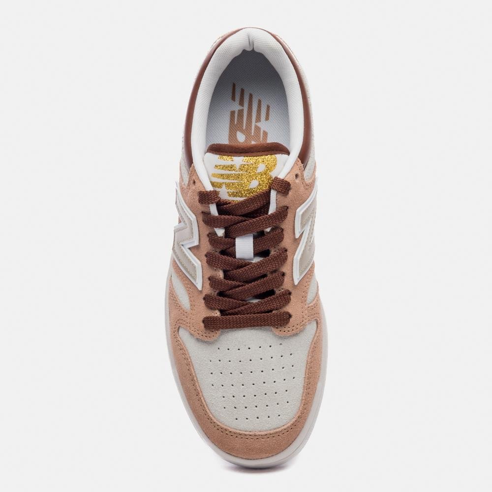 Tênis New Balance 480 Low Unisex Bege/Marrom 3