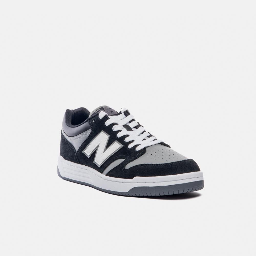Tênis New Balance 480 Low Unisex Preto 4