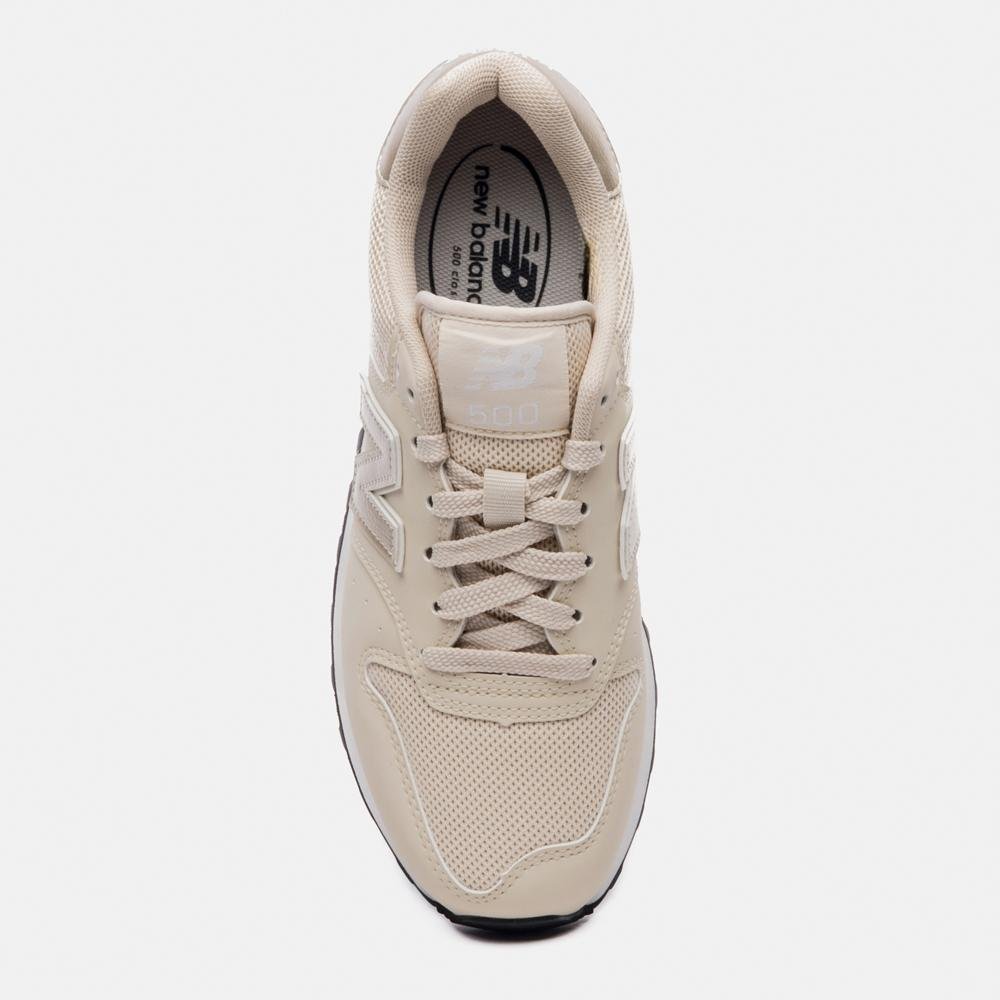 Tênis New Balance 500v2 Feminino Bege 3