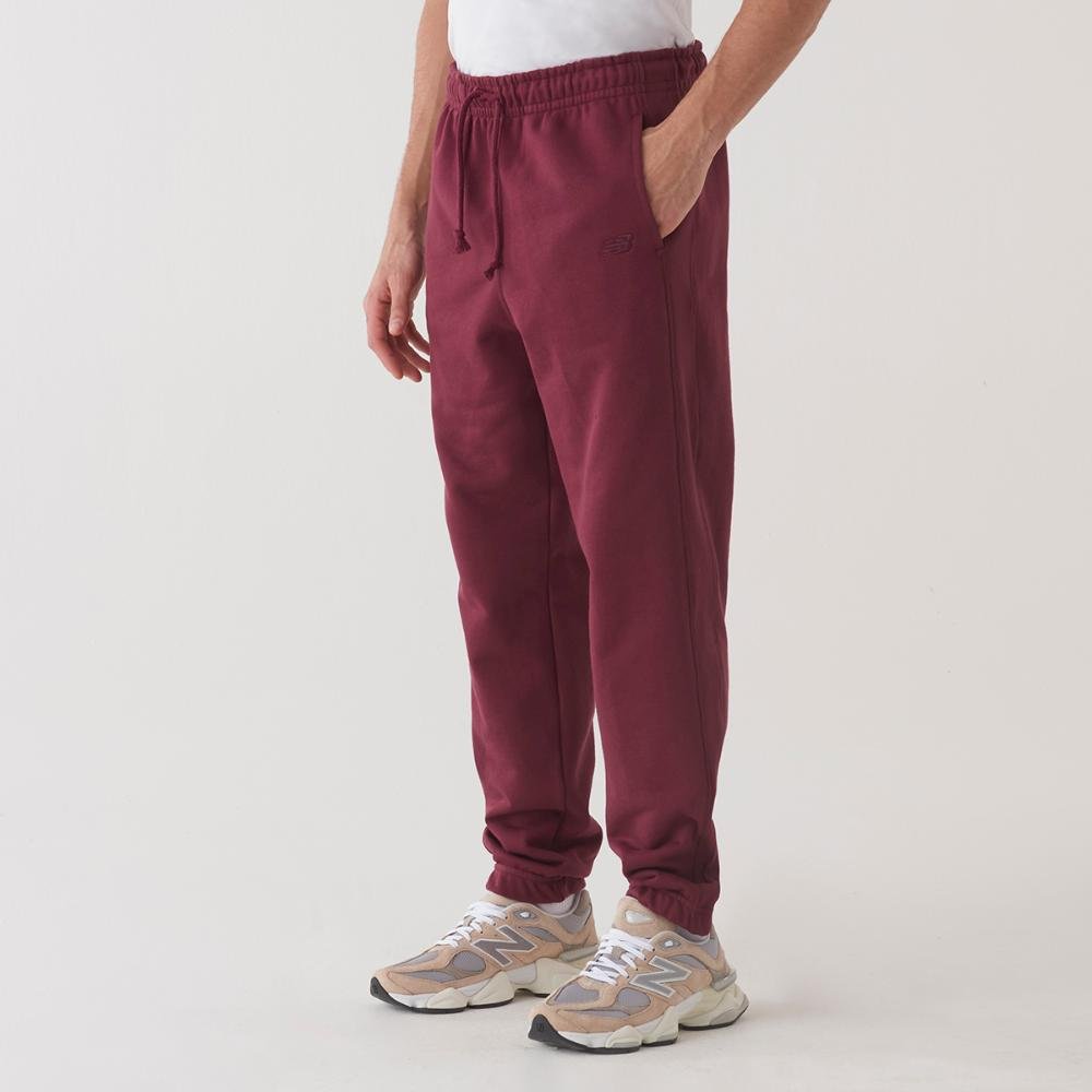 Calça Athletics Small Logo Masculina Bordô 2