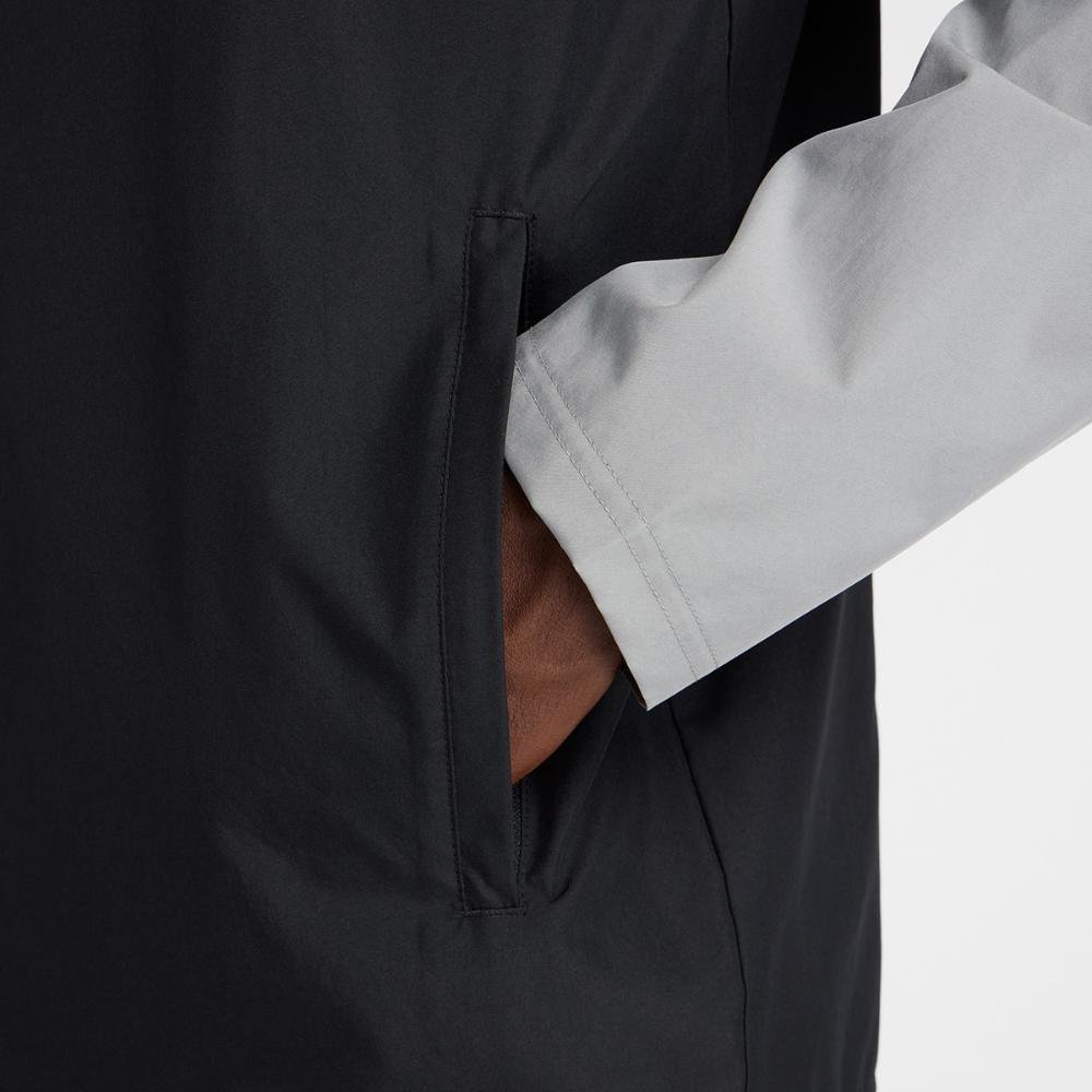 Jaqueta Active Woven Masculina Preto/Cinza 4