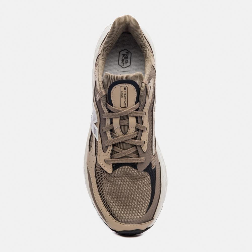 Tênis New Balance Fresh Foam Arishiv4 Masculino Bege 3