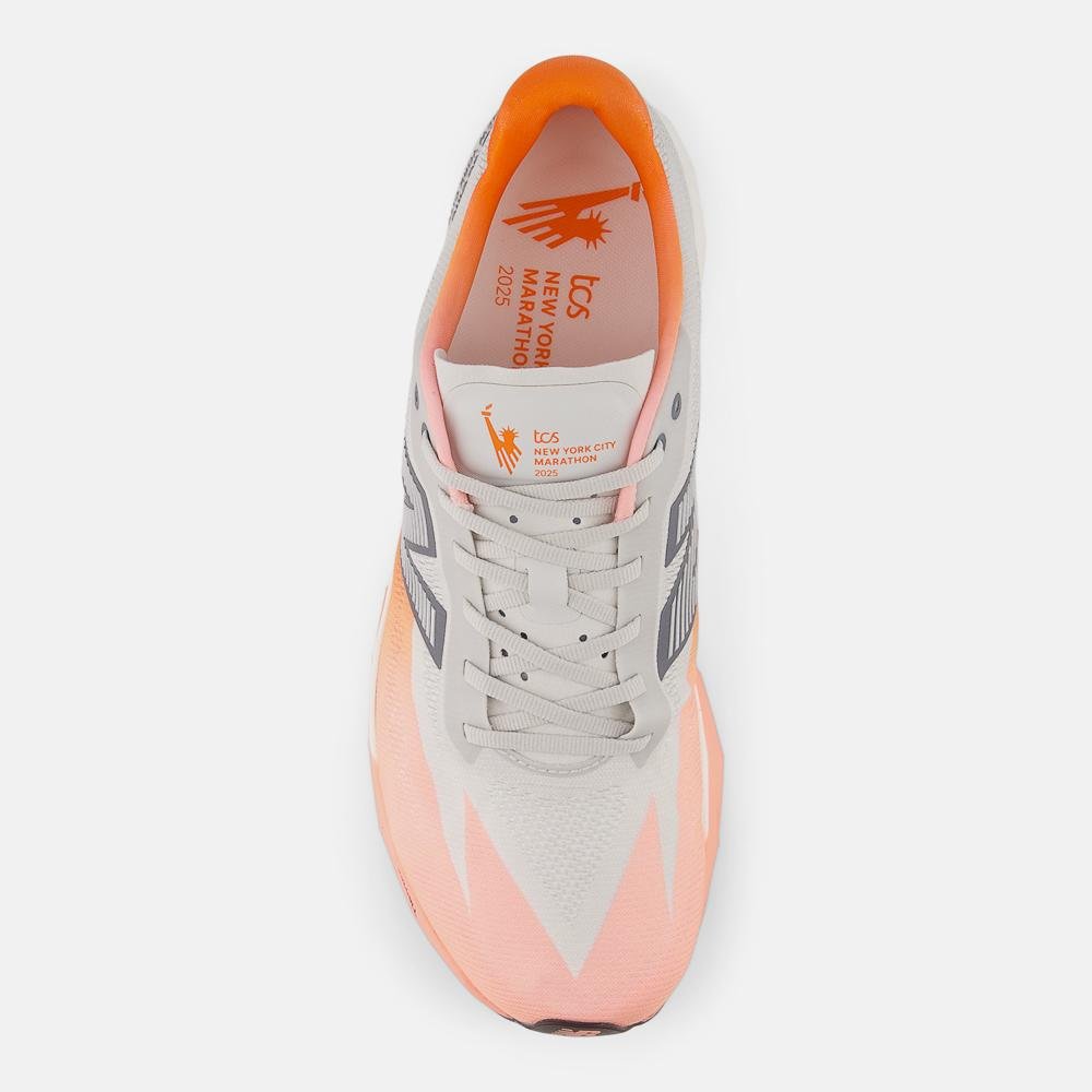 Tênis New Balance Fuelcell Supercomp Elite V5 Masculino Cinza/Laranja