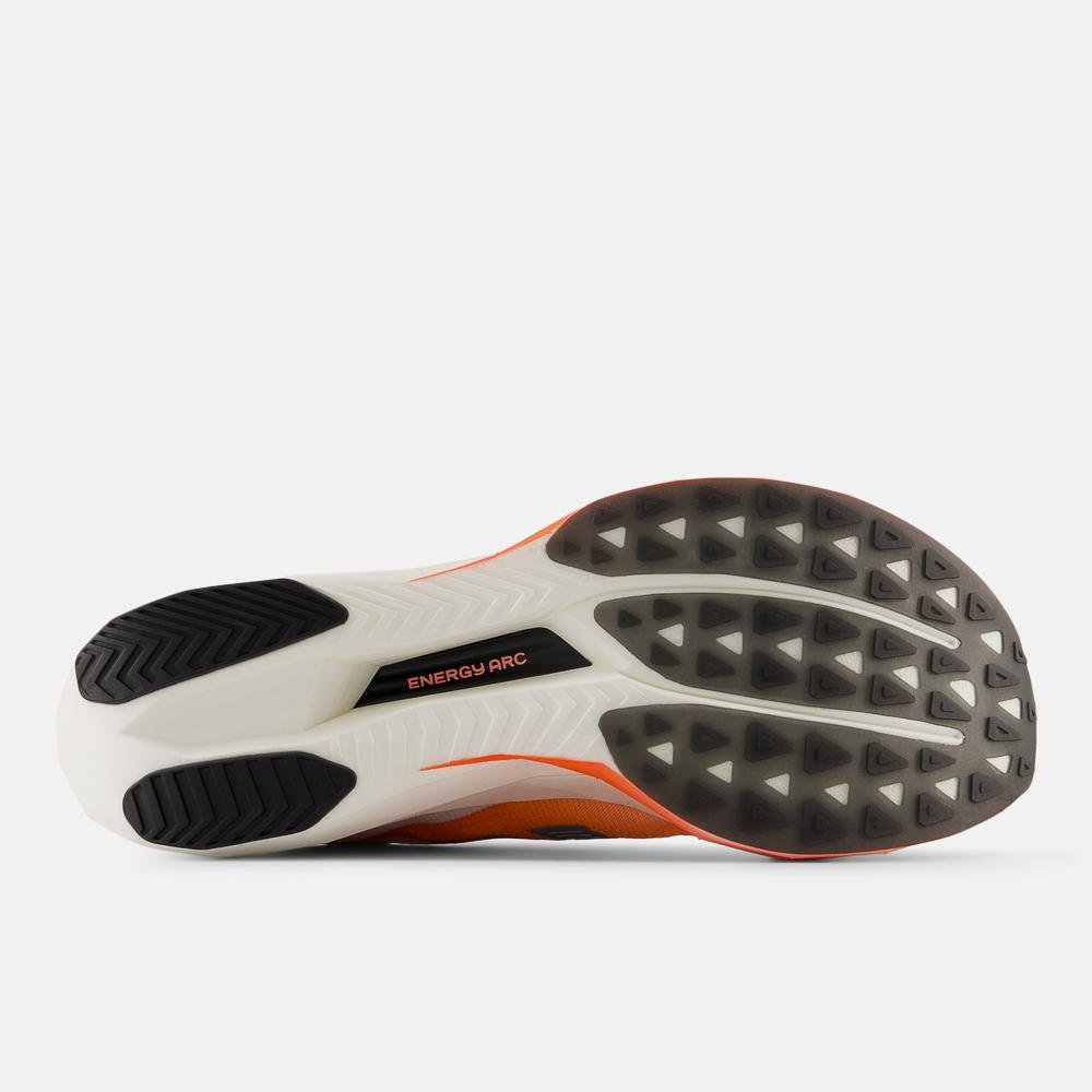 Tênis New Balance Fuelcell Supercomp Elite V5 Masculino Cinza/Laranja