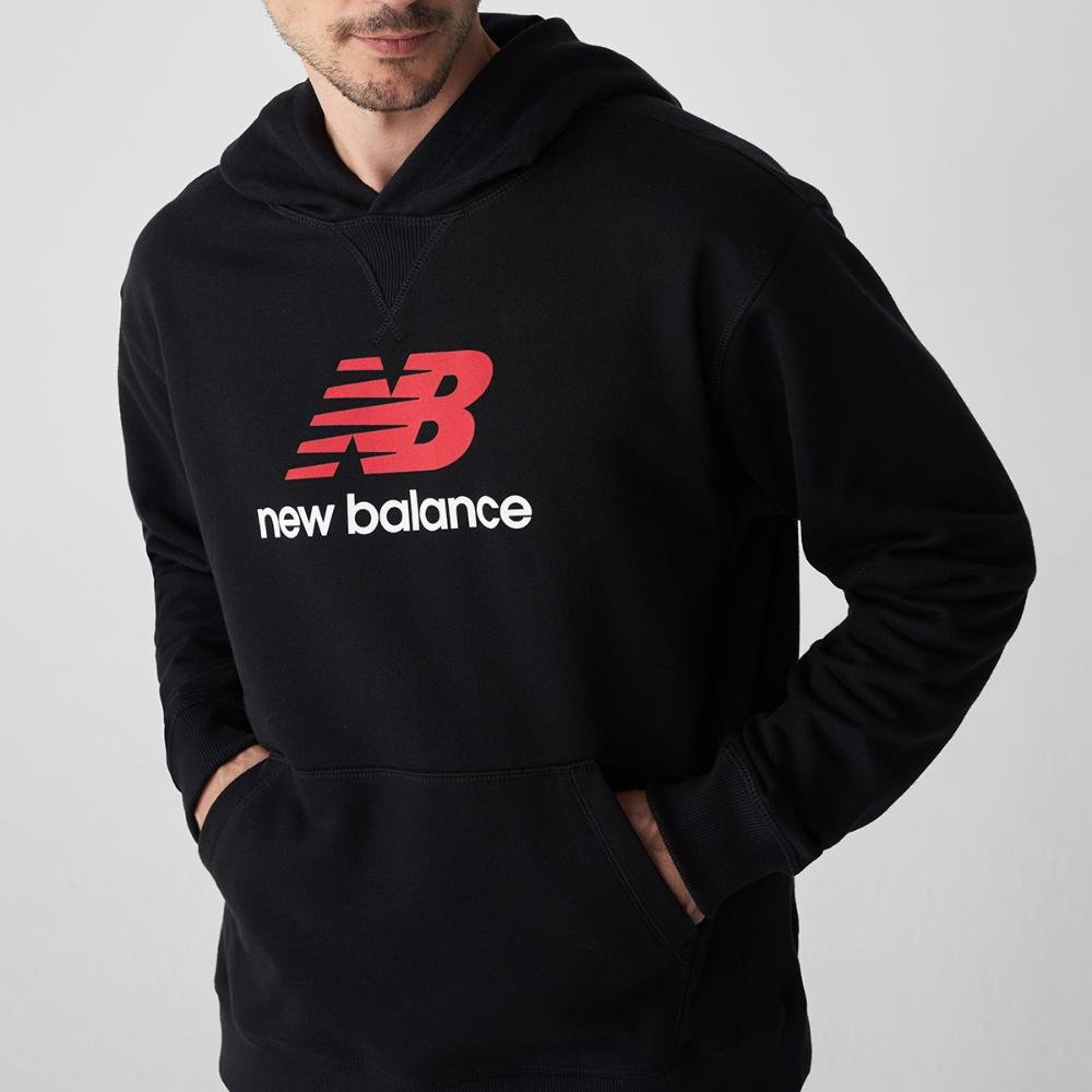 Casaco Com Capuz Athletics Logo Masculino Preto 4