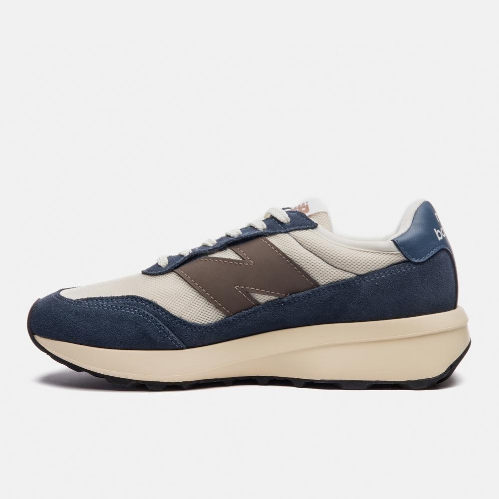 Tênis New Balance 370v1 Unisex Bege/Azul 2