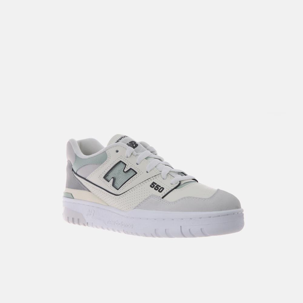 Tênis New Balance 550 Feminino Branco/Verde 4