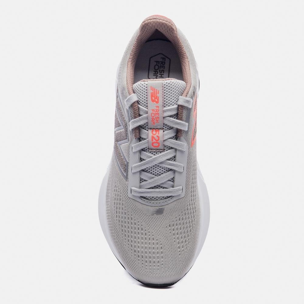 Tênis New Balance Fresh Foam 520 V9 Feminino Off White/Rosa 3