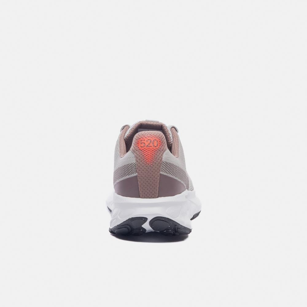 Tênis New Balance Fresh Foam 520 V9 Feminino Off White/Rosa 6