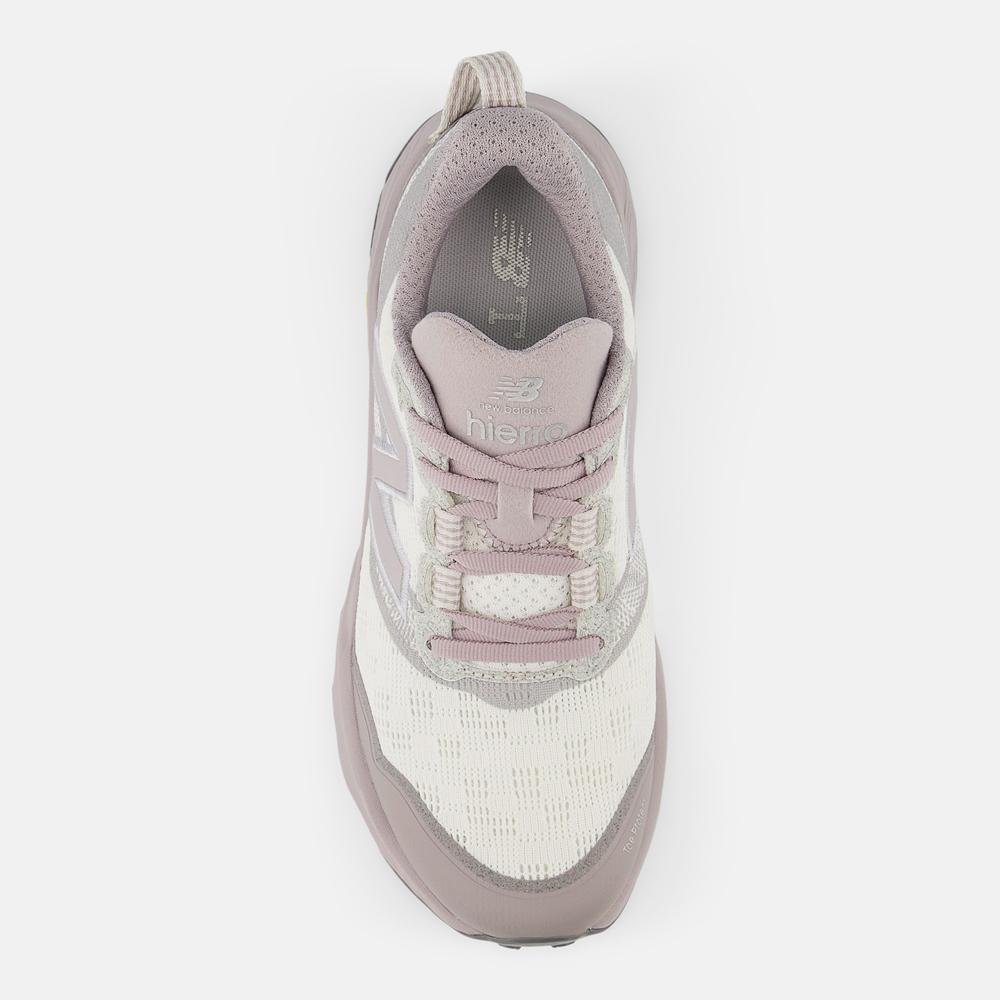 Tênis New Balance Fresh Foam X Hierro V9 Feminino Branco/Rosa 3