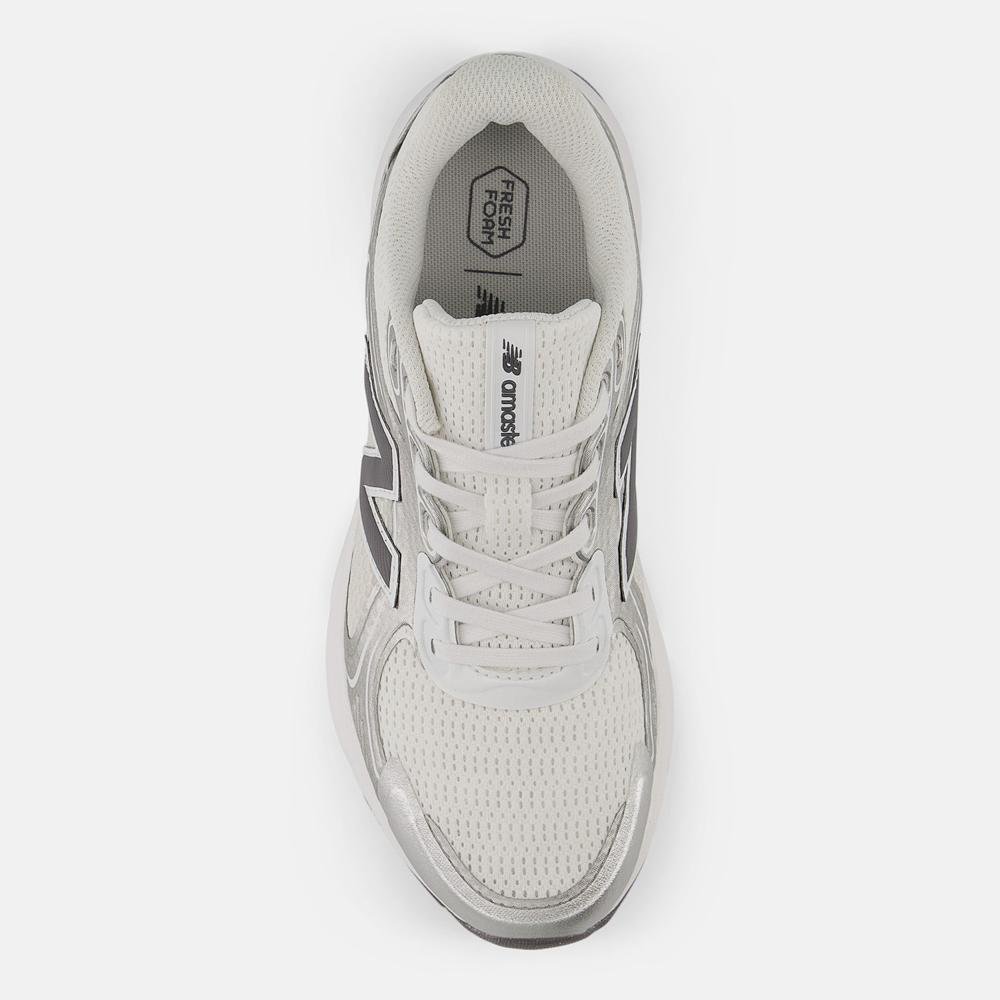 Tênis New Balance Amaste Feminino Branco/Prata 3