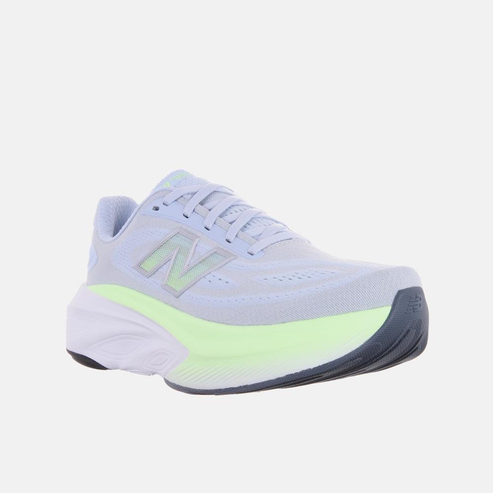 Tênis New Balance Fresh Foam X More V6 Feminino Branco/Azul 4