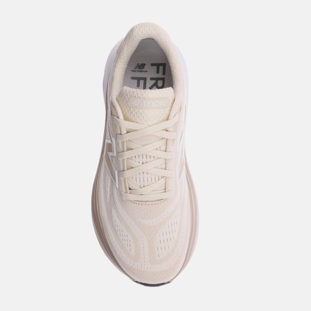 Tênis New Balance Fresh Foam X More V6 Feminino Bege 3