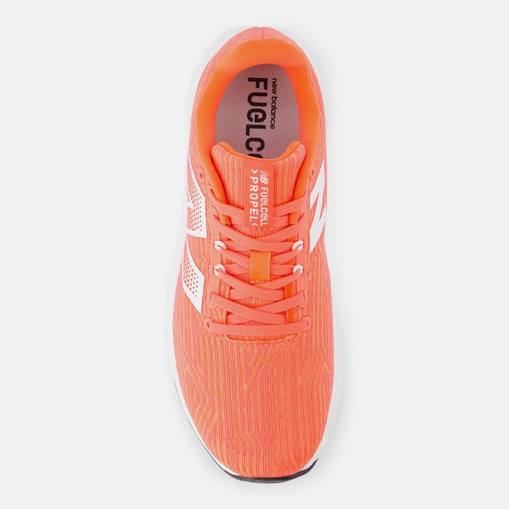 Tênis New Balance Fuelcell Propel V5 Feminino Laranja 3