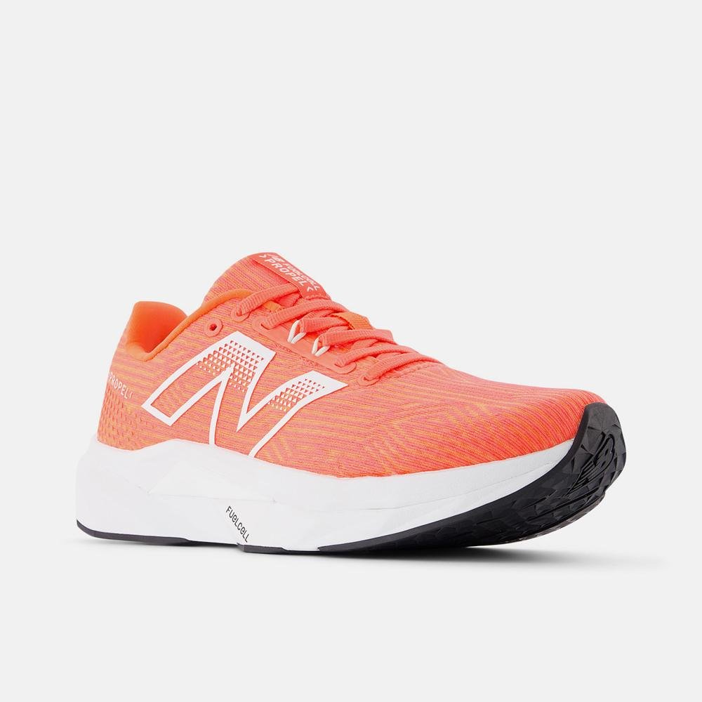 Tênis New Balance Fuelcell Propel V5 Feminino Laranja 4