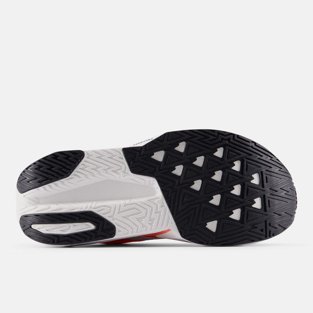 Tênis New Balance Fuelcell Rebel V5 Feminino Laranja 5