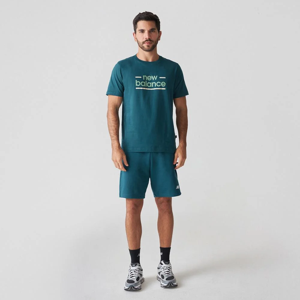 Bermuda Essentials Masculina Azul 3