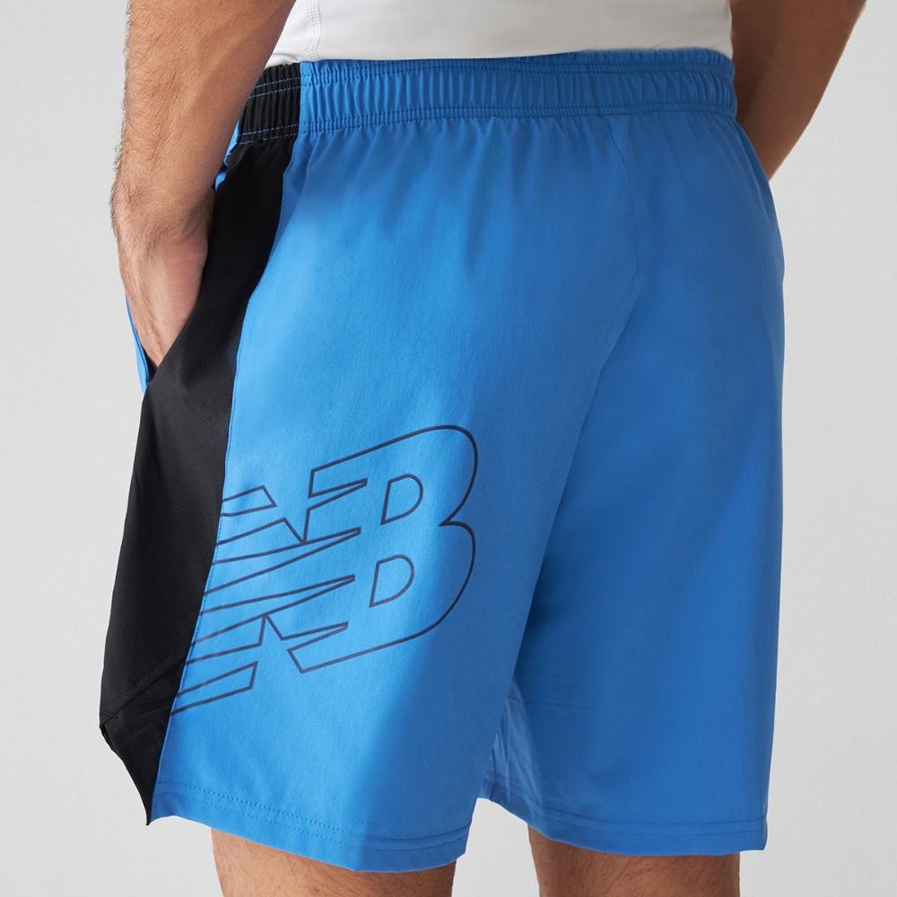 Bermuda Tenacity Logo 7" Masculina Azul 3