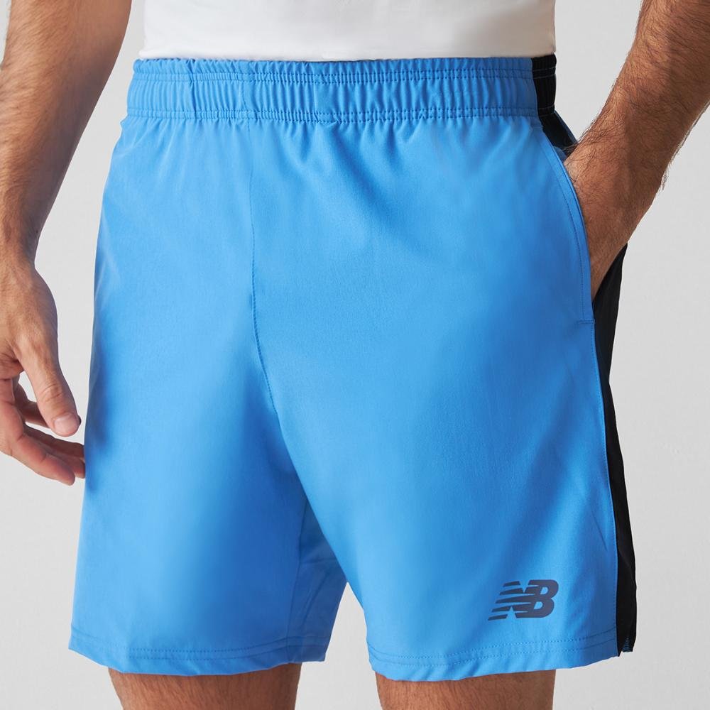 Bermuda Tenacity Logo 7" Masculina Azul 4