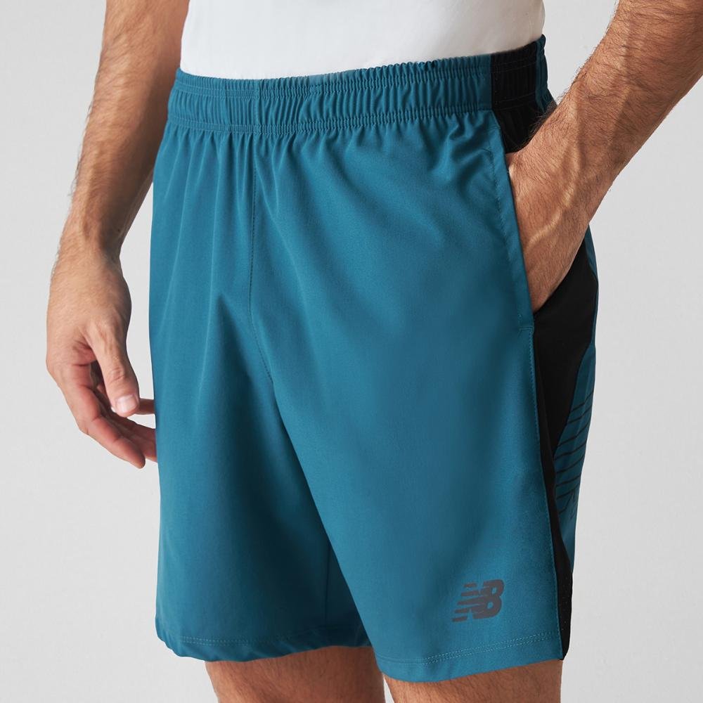 Bermuda Tenacity Logo 7" Masculina Azul 4