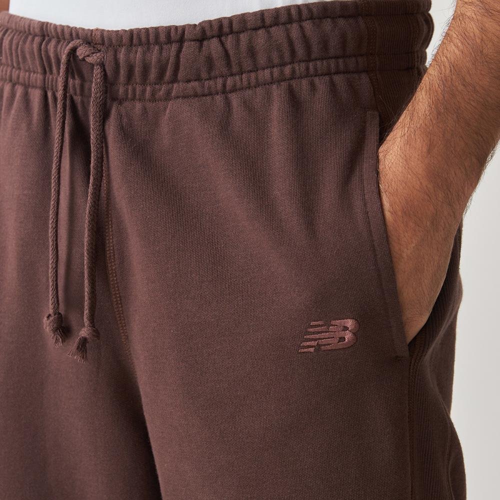 Calça Athletics Small Logo Masculina Marrom 3