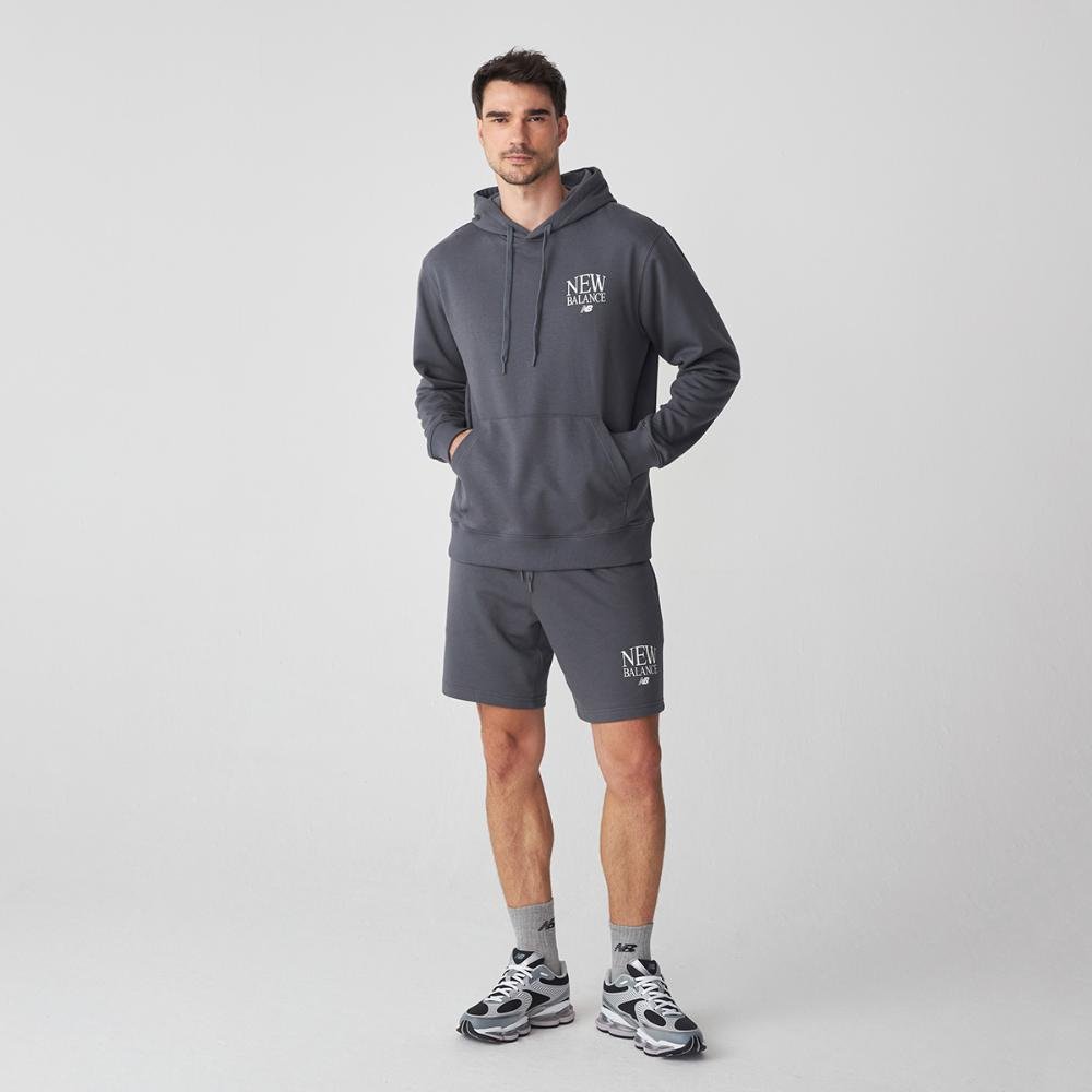 Bermuda Reimagined 7" (Sem Felpa) Masculina Cinza 4