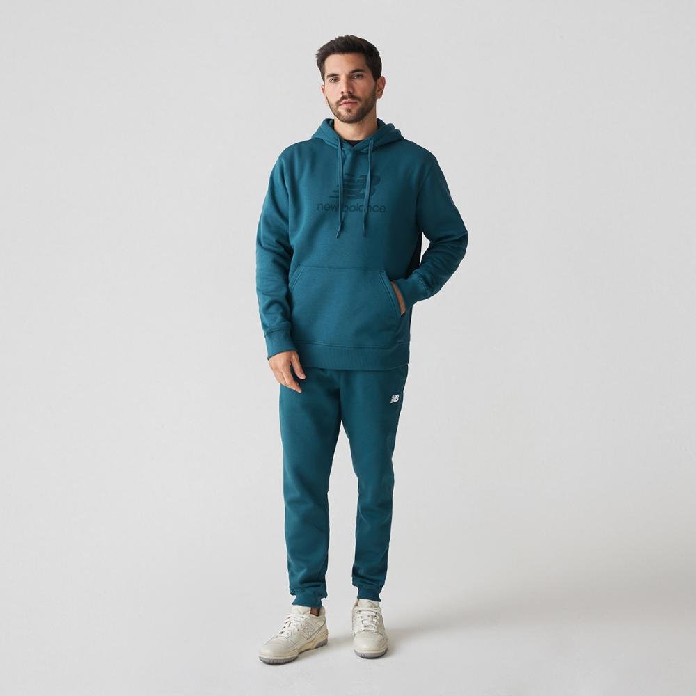 Casaco Com Capuz Essentials Basic Masculino Azul 2