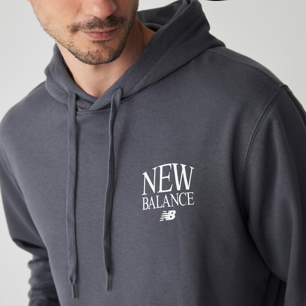 Casaco Com Capuz Reimagined (Sem Felpa) Masculino Cinza 3