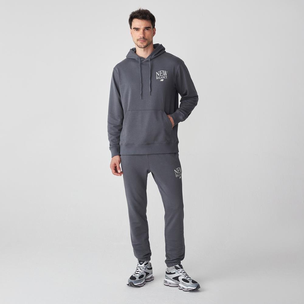 Casaco Com Capuz Reimagined (Sem Felpa) Masculino Cinza 6