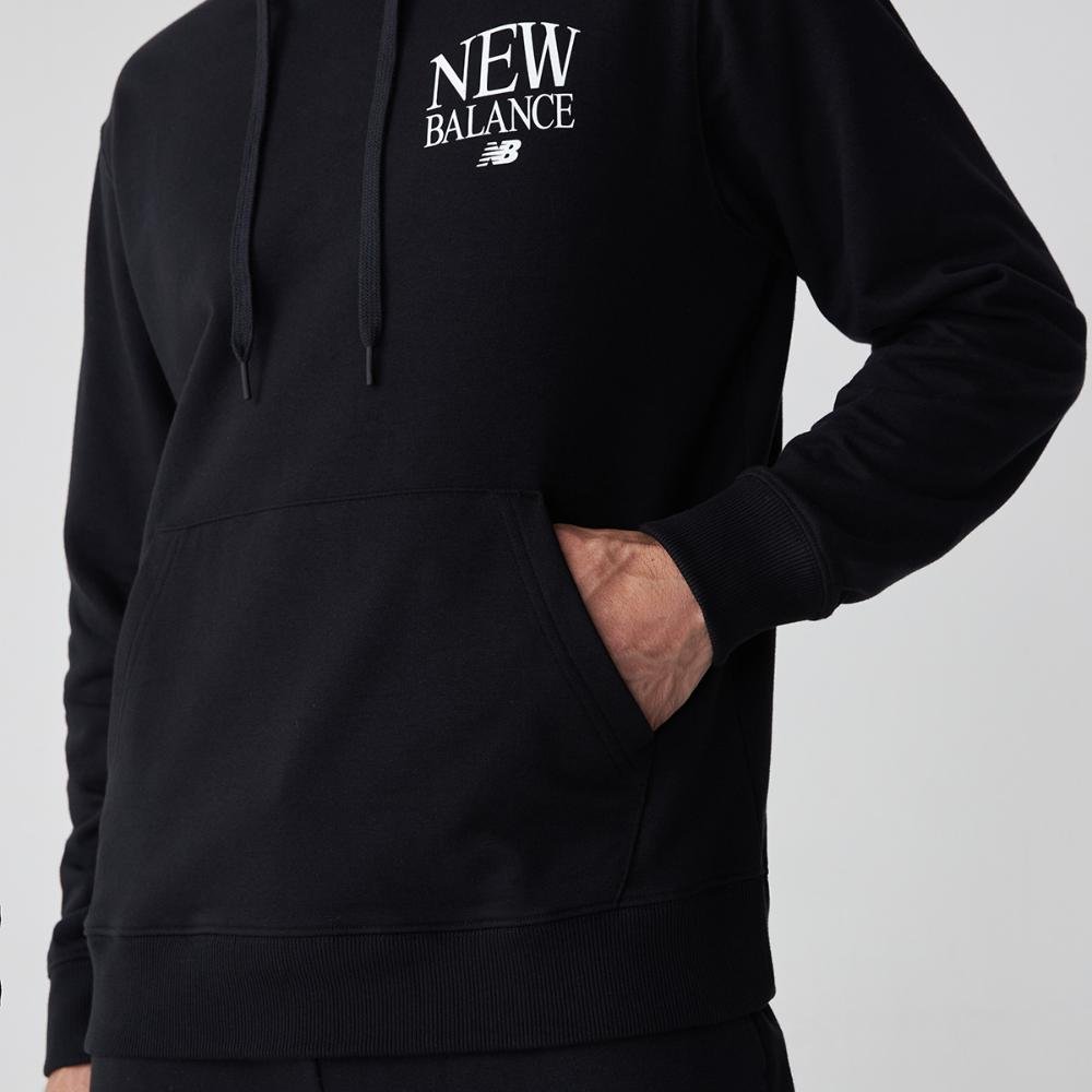 Casaco Com Capuz Reimagined (Sem Felpa) Masculino Preto 5