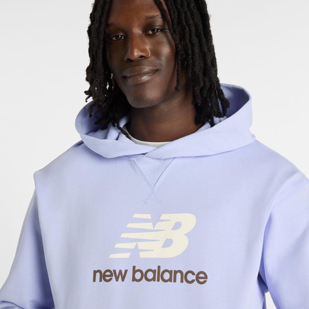 Casaco Com Capuz Athletics Logo Masculino Azul 4