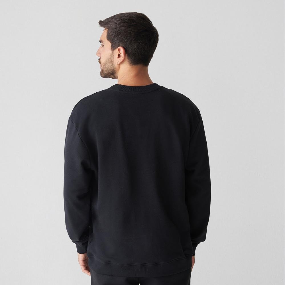 Casaco Essentials (Sem Felpa) Masculino Preto 2