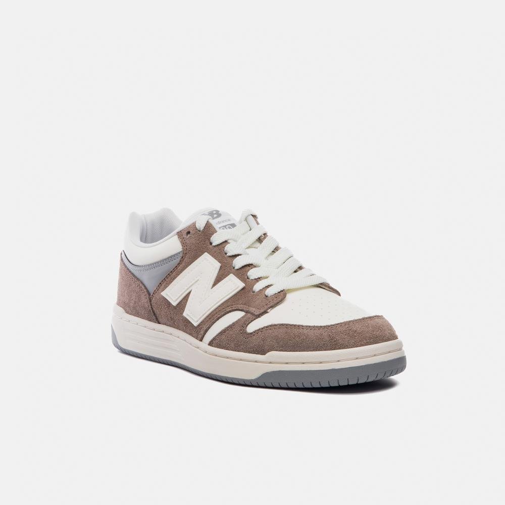 Tênis New Balance 480 Low Unisex Marrom 4