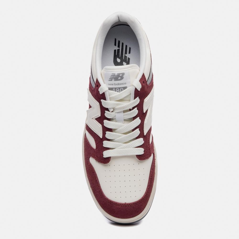 Tênis New Balance 480 Low Unisex Vermelho 3