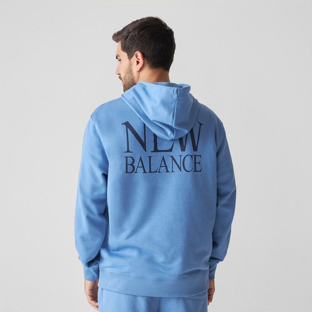 Casaco Com Capuz Reimagined (Sem Felpa) Masculino Azul 3