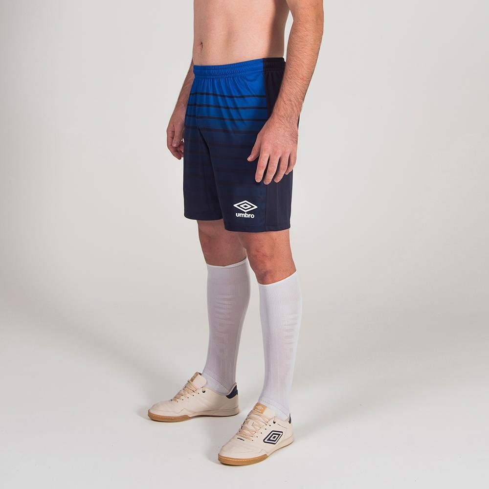 Calção Masculino Umbro Degradê Stripe Azul 2