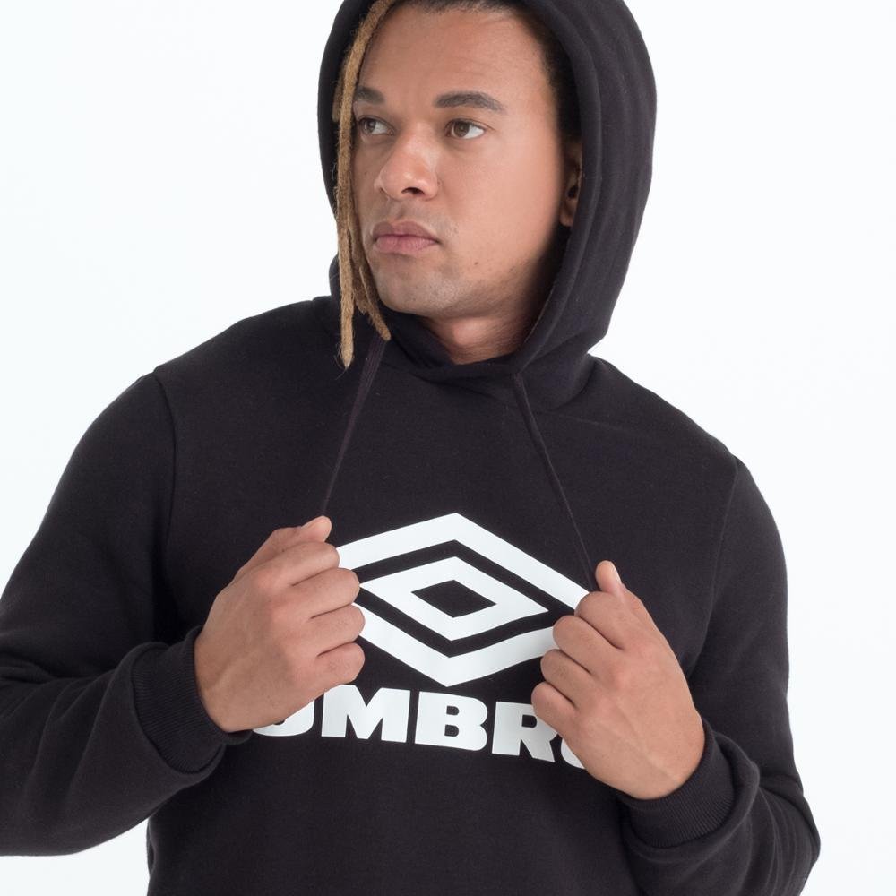 Blusão Unisex Umbro D.Essential(C/Felpa) Preto 3