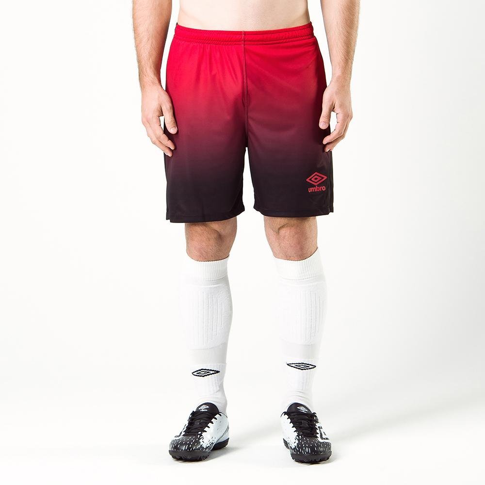 Calção Masculino Umbro Twr Degradê Vermelho 2
