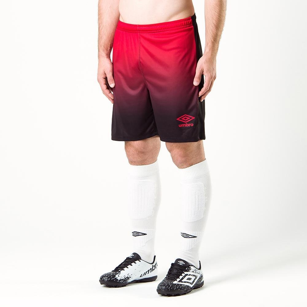 Calção Masculino Umbro Twr Degradê Vermelho 3