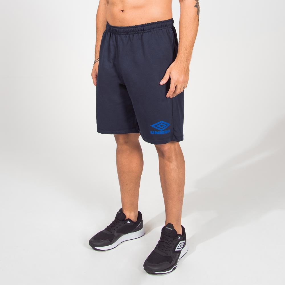 Bermuda Masculina Umbro Diamond Duo Azul 2