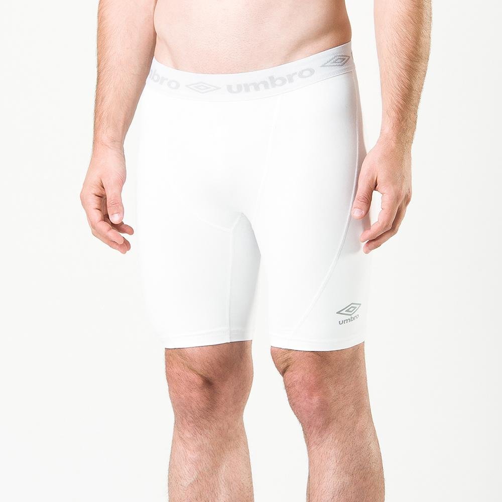Bermuda Masculina Umbro Térmica Twr Double Diamond New Branco 3
