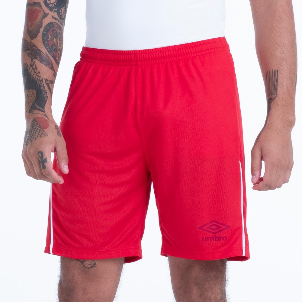 Calção Masculino Umbro Twr Pipe Vermelho 1