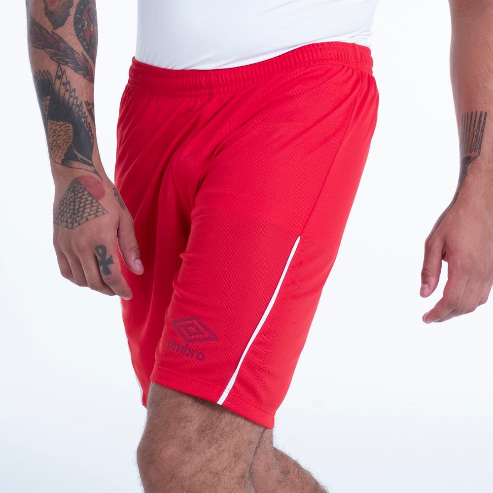 Calção Masculino Umbro Twr Pipe Vermelho 4