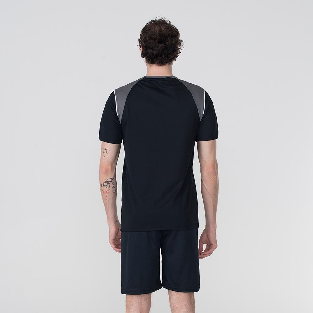 Camisa Masculina Umbro Color Pipe Preto 3