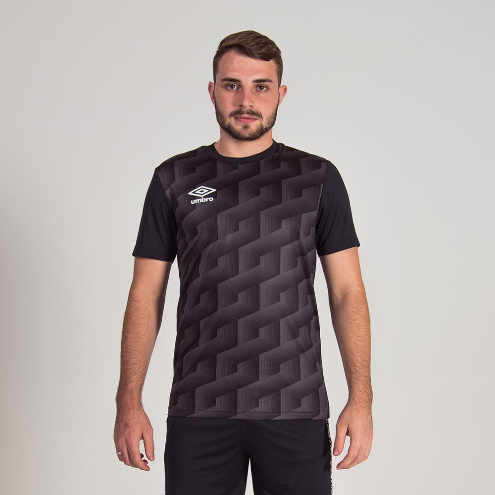 Camisa Masculina Umbro Heating Cinza